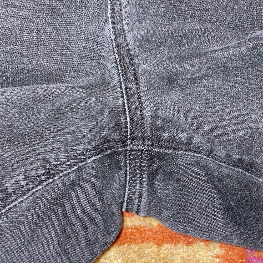 SPANX Vintage Black Distressed Ankle Skinny Jeans SZ S VGUC - Picture 6 of 6